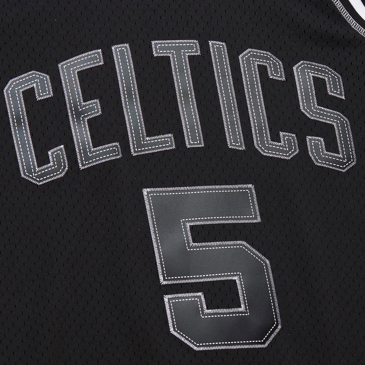 Kevin Garnett Boston Celtics 2007 Contrast 2K Swingman Jersey - Black