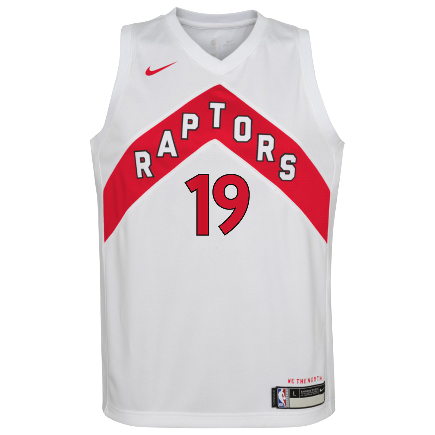 Jakob Poeltl Toronto Raptors Association Edition Swingman Jersey - White - Youth