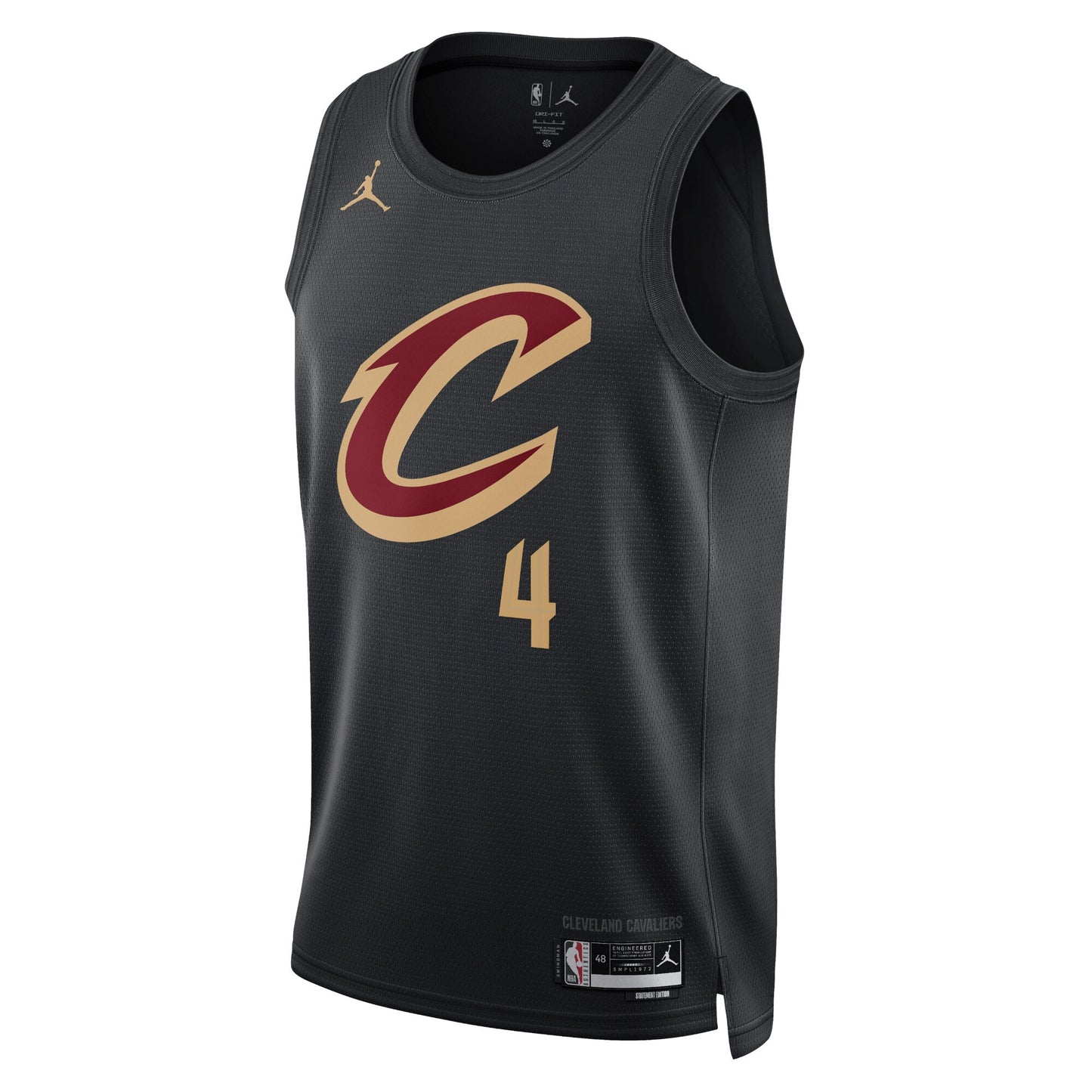 Evan Mobley Cleveland Cavaliers Statement Edition Swingman Jersey - Black - Unisex