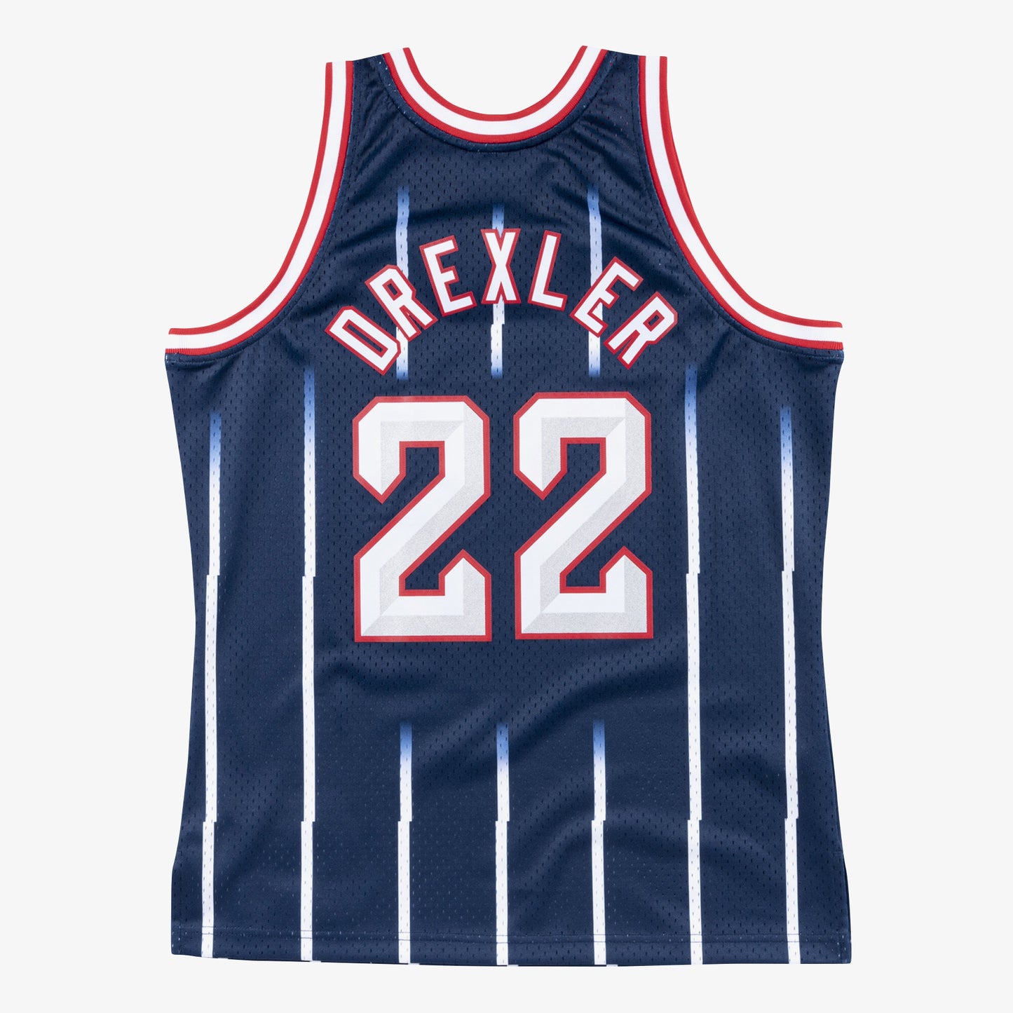 Clyde Drexler Houston Rockets 1996-97 Swingman Road Jersey