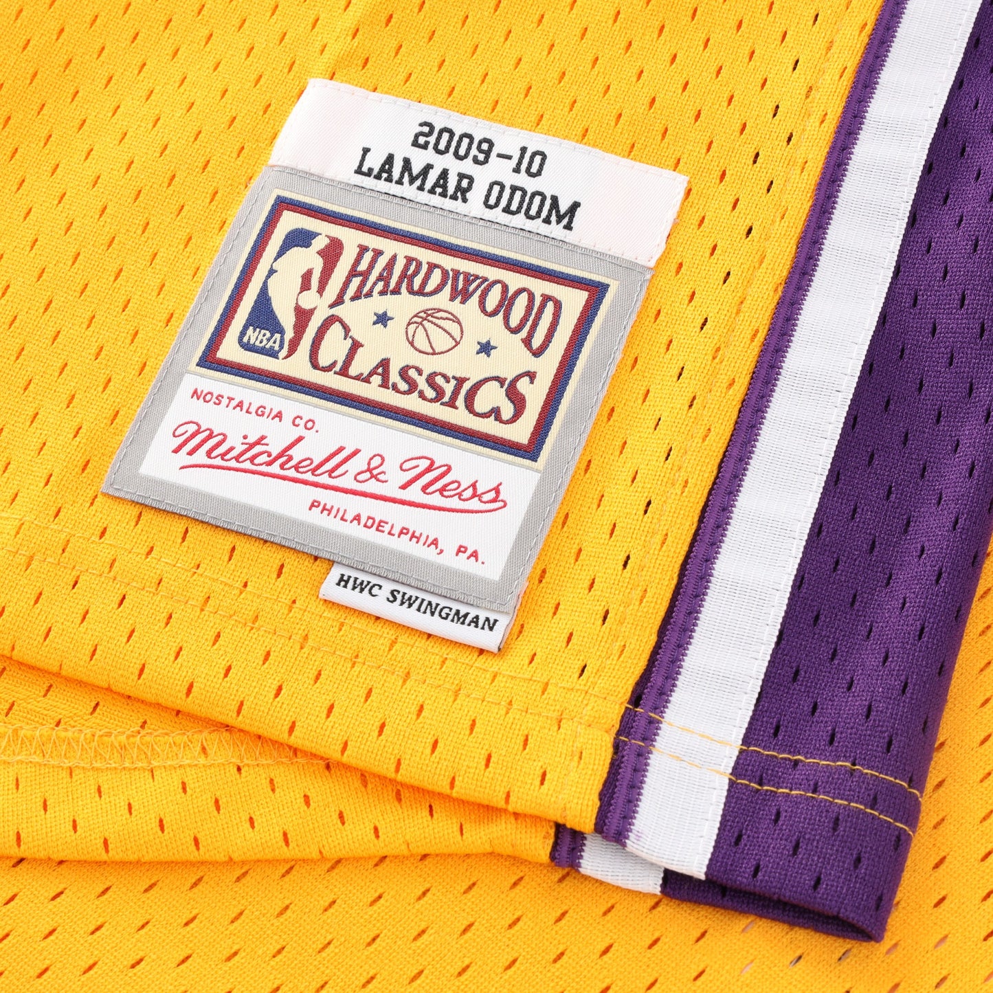 Lamar Odom Los Angeles Lakers Swingman Jersey