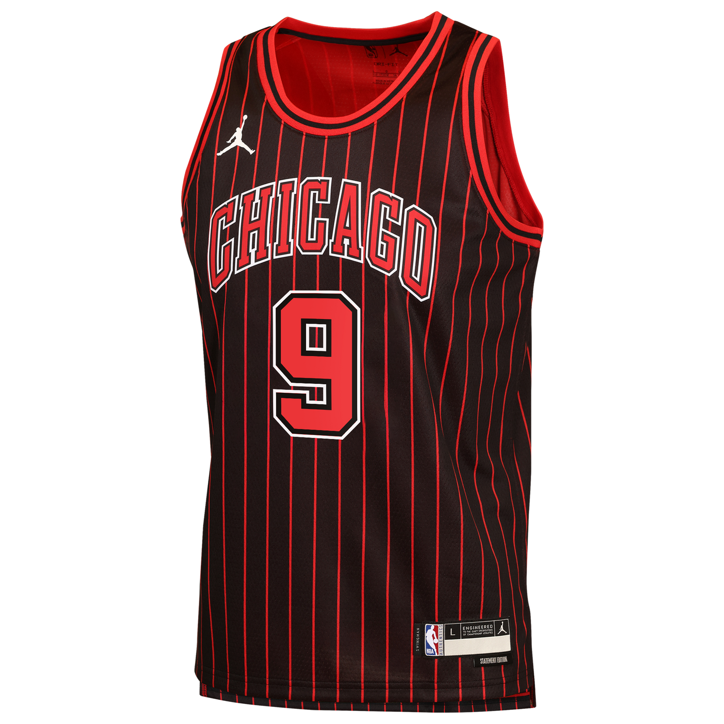Nikola Vučević Chicago Bulls Statement Edition Jersey - Black - Youth