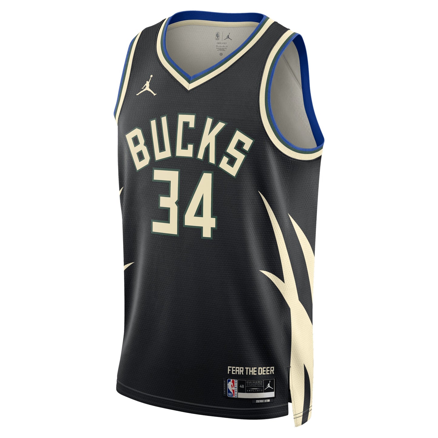 Giannis Antetokounmpo Milwaukee Bucks Swingman Statement Jersey
