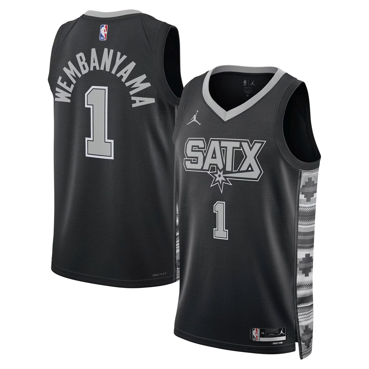 Victor Wembanyama San Antonio Spurs Statement Edition Swingman Jersey - Unisex