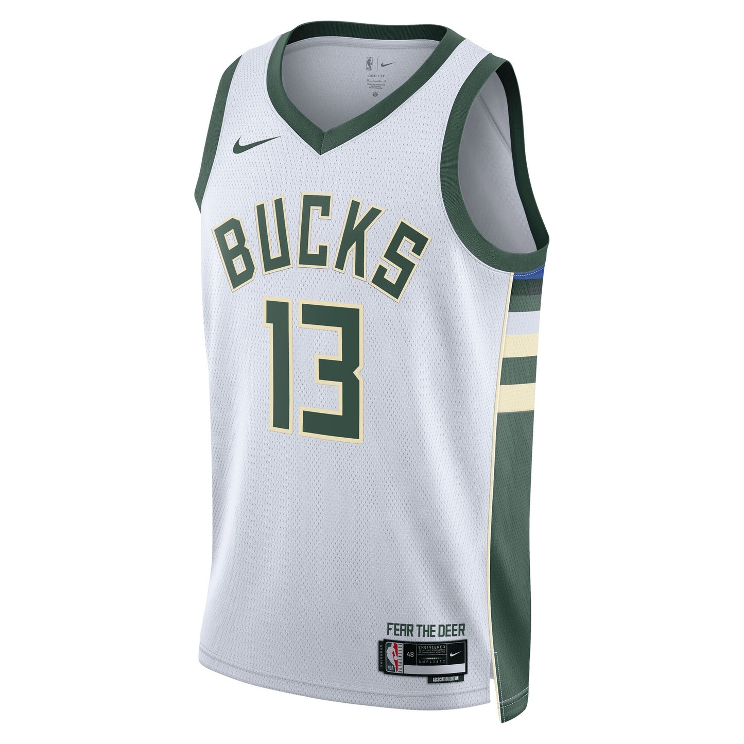 Ryan Rollins Milwaukee Bucks Association Edition Swingman Jersey - White - Unisex