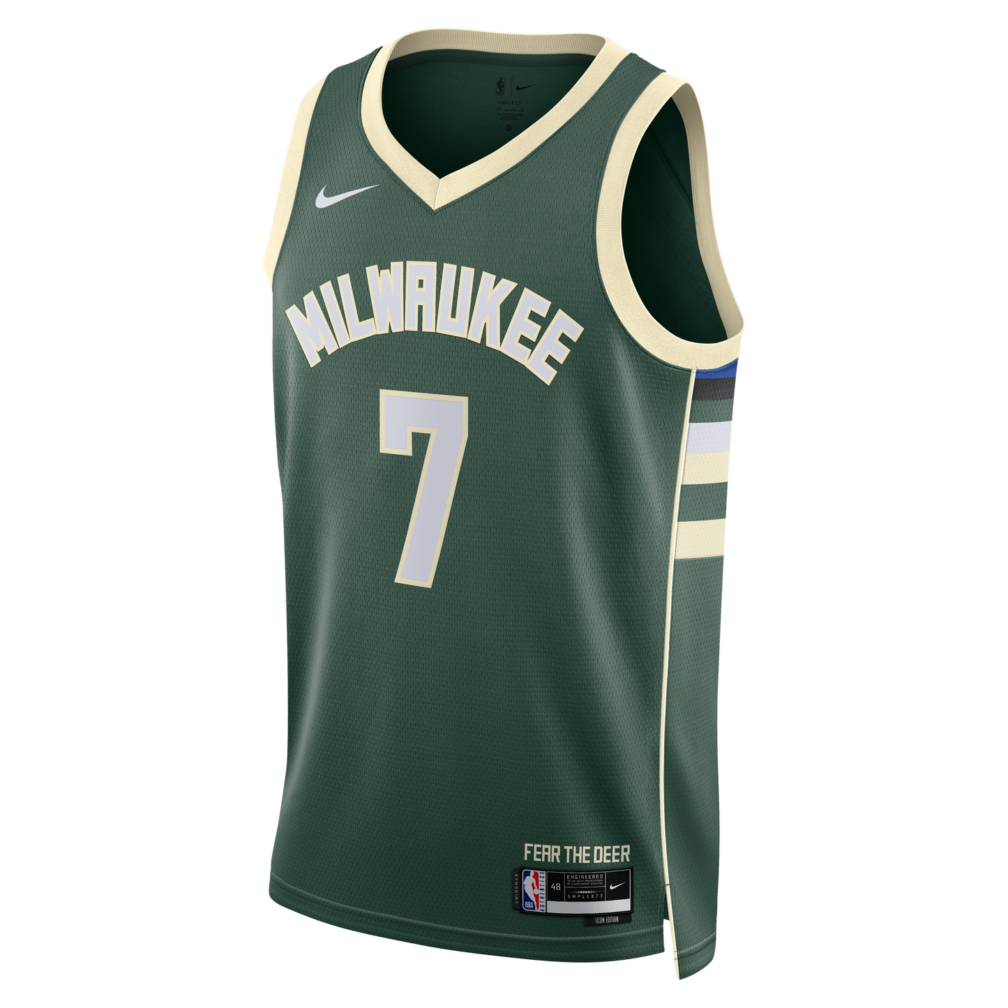 Kevin Porter Jr. Milwaukee Bucks Icon Edition Swingman Jersey - Hunter Green - Unisex