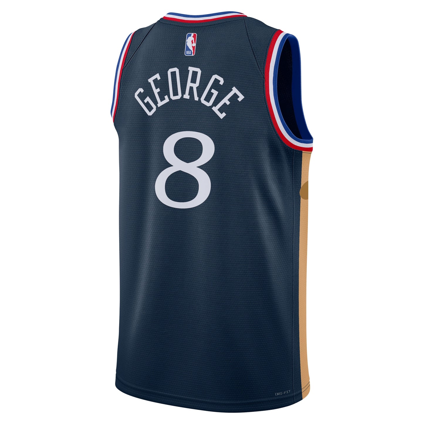 Paul George Philadelphia 76ers 2025/26 City Edition Swingman Jersey - Navy - Unisex