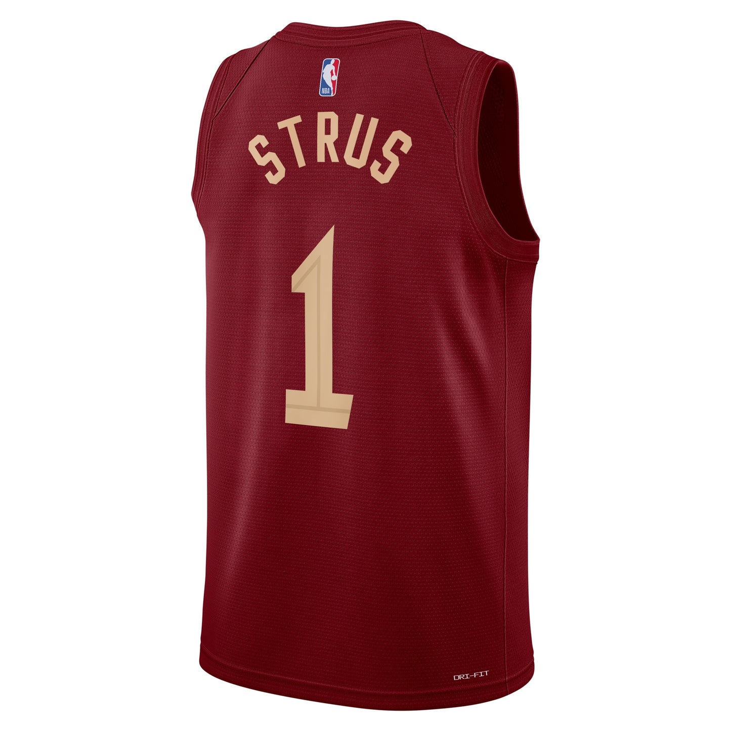 Max Strus Cleveland Cavaliers Icon Edition Swingman Jersey - Maroon - Unisex