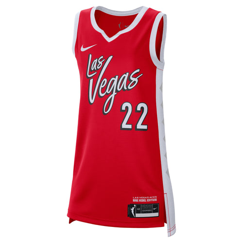 A'Ja Wilson Las Vegas Aces Rebel Jersey
