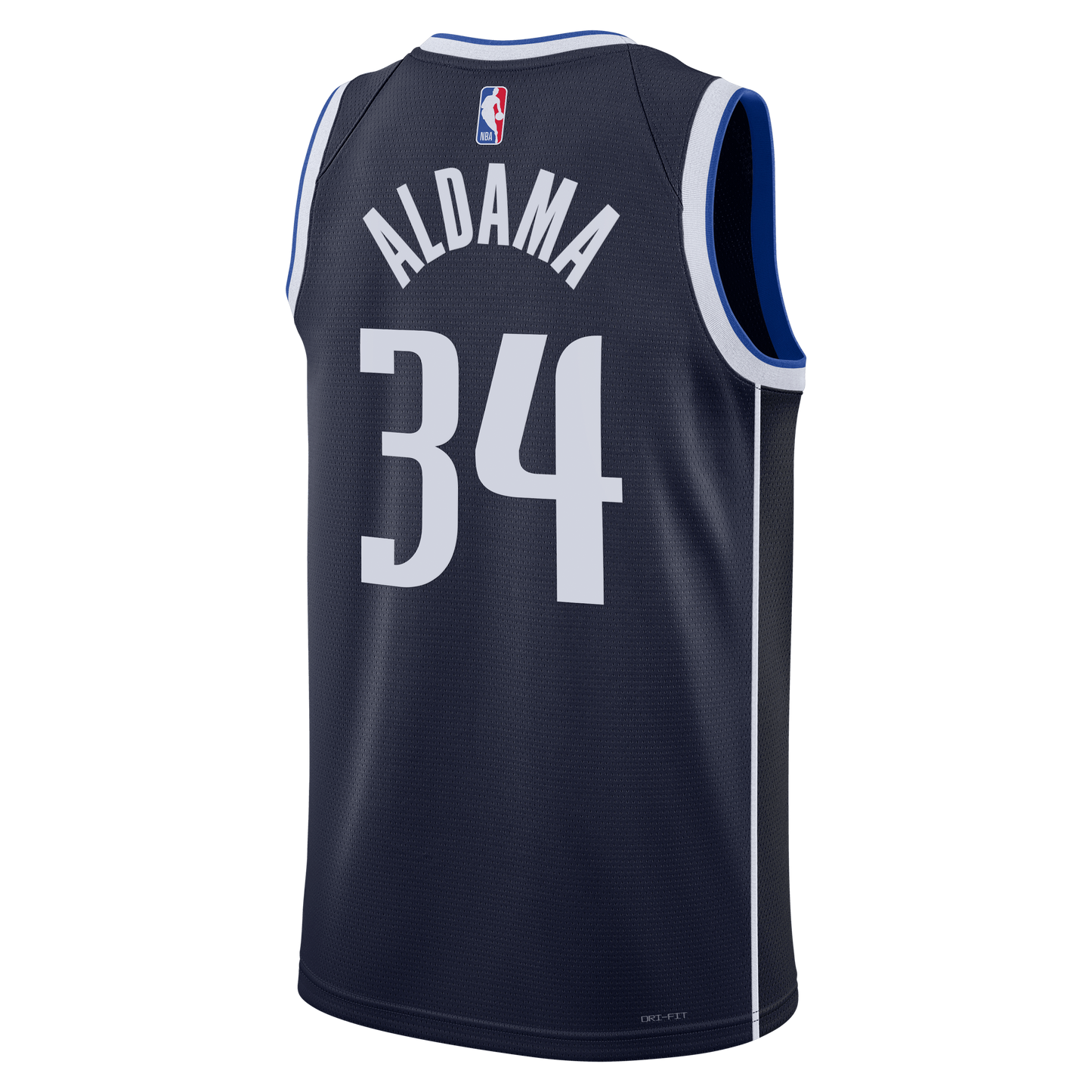 Santi Aldama Dallas Mavericks Statement Edition Swingman Jersey - Navy - Unisex